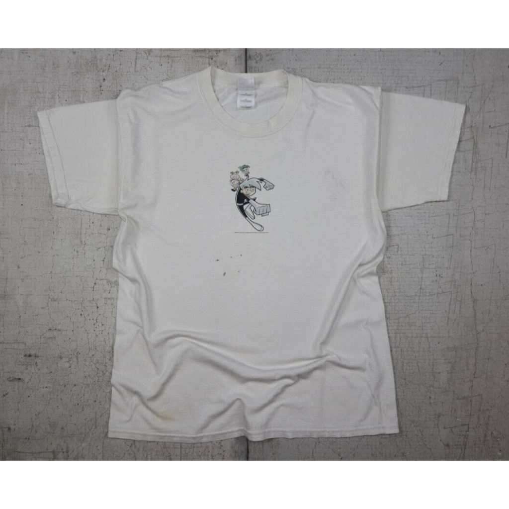 Vintage Danny Phantom & The Fairly Odd Parents 2005 T Shirt Sz Large Ultra Rare